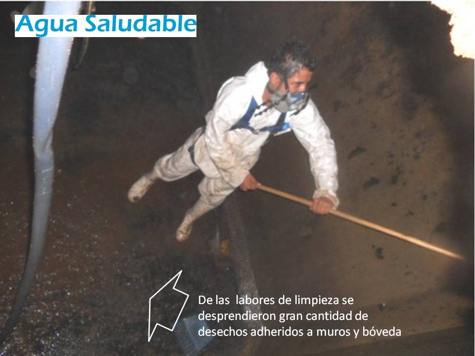 Entradas difíciles a los aljibes 