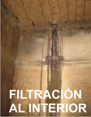 Filtraciones en aljibes 