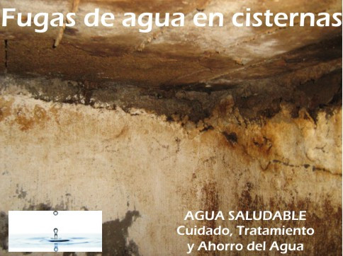 Fugas de agua en cisternas 