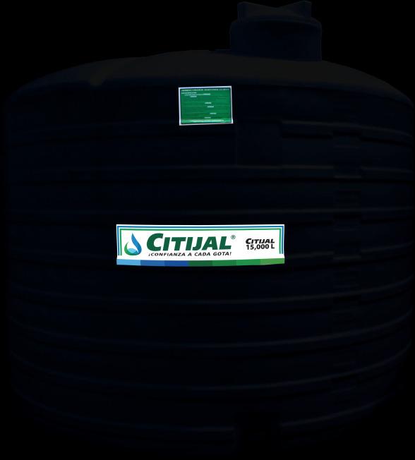 Cisterna citijal de 15000 litros color negro negra medidas dimensiones costo precio de plastico polietileno nueva distribuidores venta en guadalajara zapopan tanques